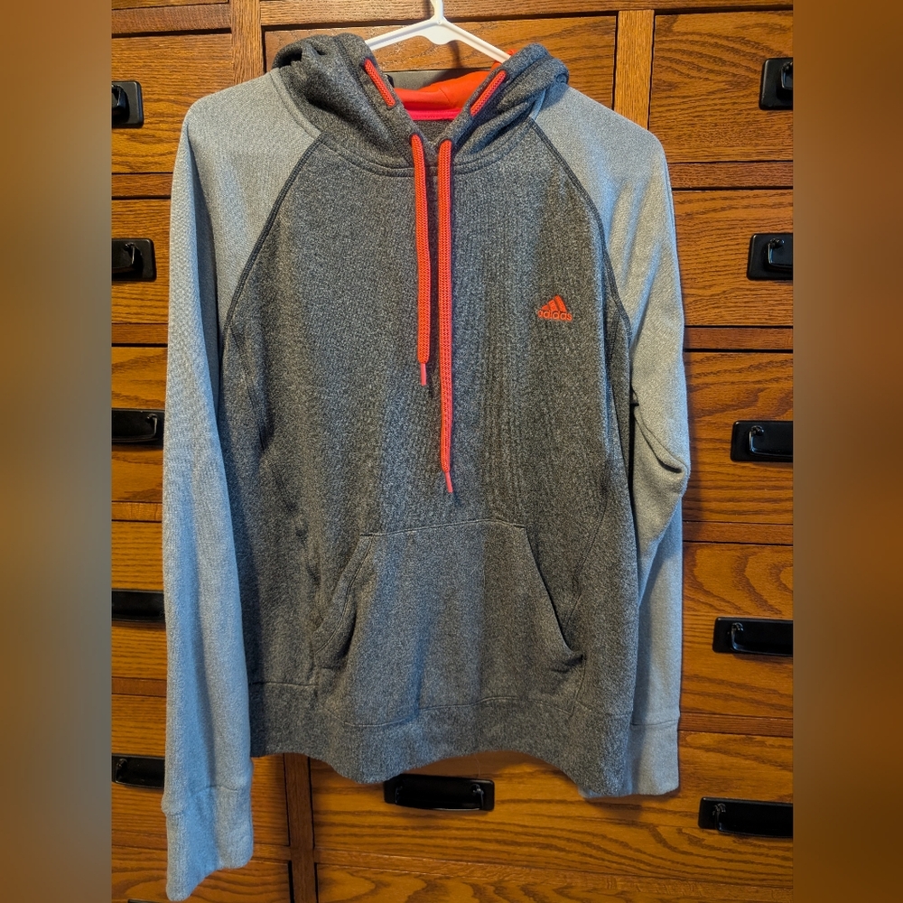 Grey & Pink Adidas Sweatshirt